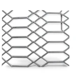 سلك شبك بقلاوة ممدد حديد مدرفل على الساخن تخانة 3.8 مم، 1.22x5 متر، تصميم جوهرة