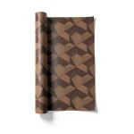 Dutch Geometric Wallpaper Size 10m x 0.53m, Brown Color, Model 218416