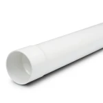 مواسير UPVC كلاس 3 مقاس 63 ملم سماكة 2.3 ملم لون أبيض