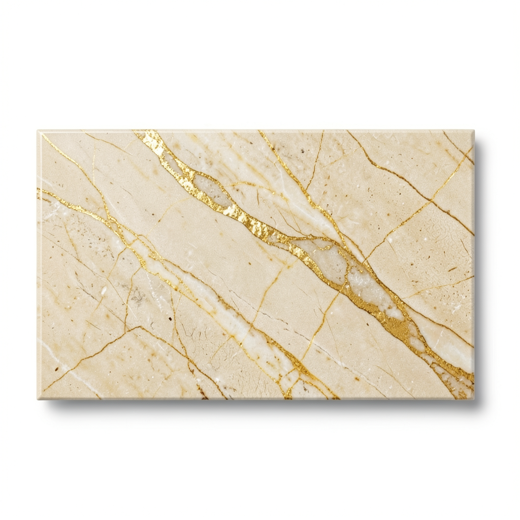 Porcelain Flooring 8x60 cm Gold Quarzite Design