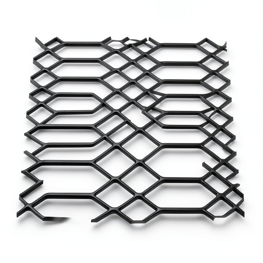 Hot Rolled Flattened Expanded Metal Thickness 3.8 mm Size 2.44×3 M