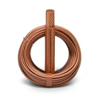 كابل نحاس THHN/THWN عزل PVC 105°C مقاس 8.37 مم² قطر 5.5 مم 600 فولت طول 300 قدم بني | شركة الفنار