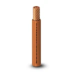 كابل نحاس THHN/THWN معزول PVC 105°C قطر 6.4 مم 600 فولت طول 300 قدم بني | شركة الفنار