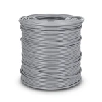 كابل نحاس THHN/THWN مقاس 2.08 مم² قطر 2.9 مم 600 فولت طول 500 قدم عزل PVC رمادي | شركة الفنار