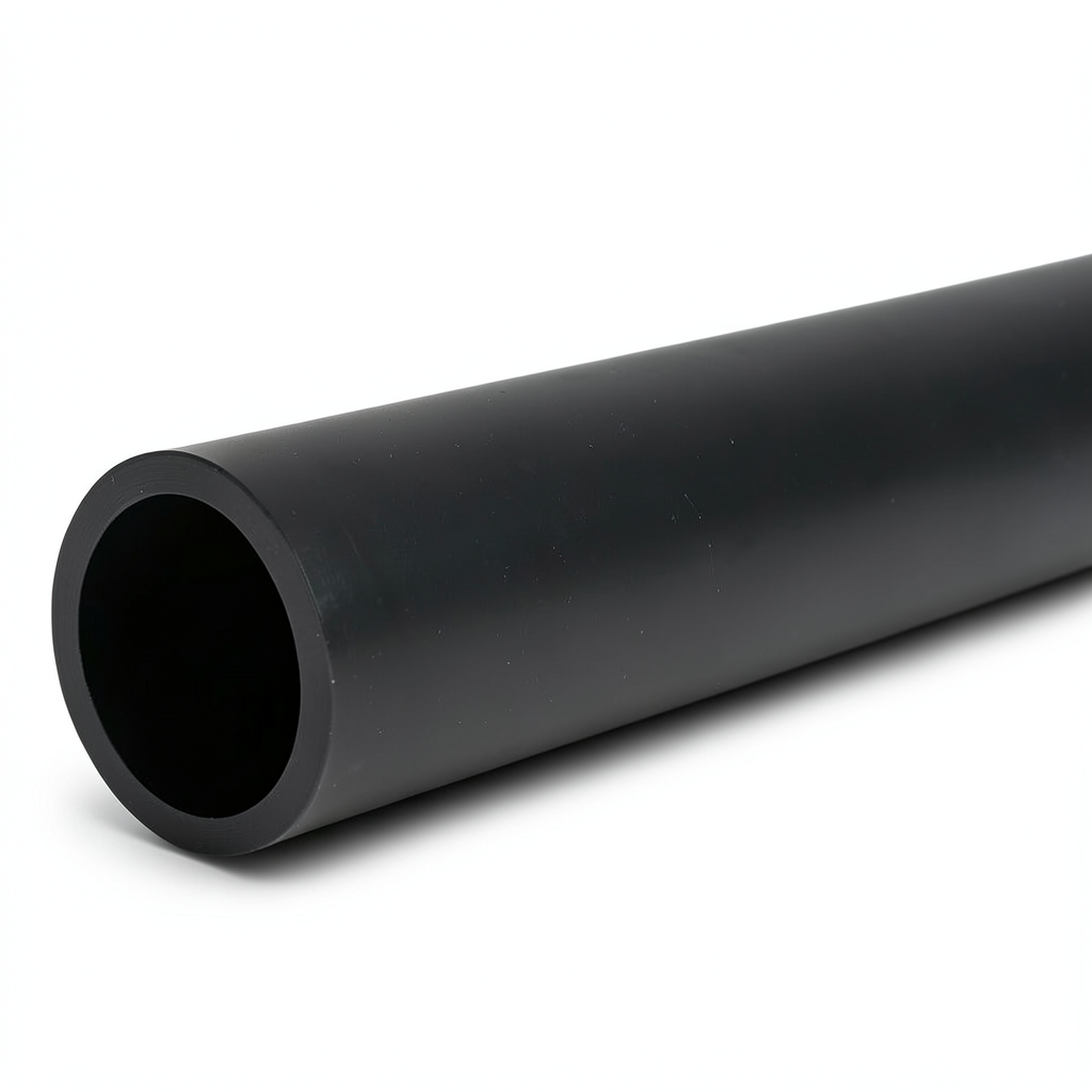 مواسير بلاستيك HDPE ضغط 15.9 بار PE 63 قطر خارجي 280 مم SDR 7.4 لون أسود