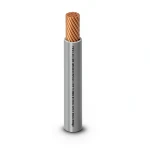 كابل نحاس THHN/THWN معزول PVC 105°C مقاس 3.31 مم² قطر 3.4 مم 600 فولت طول 500 قدم رمادي | شركة الفنار