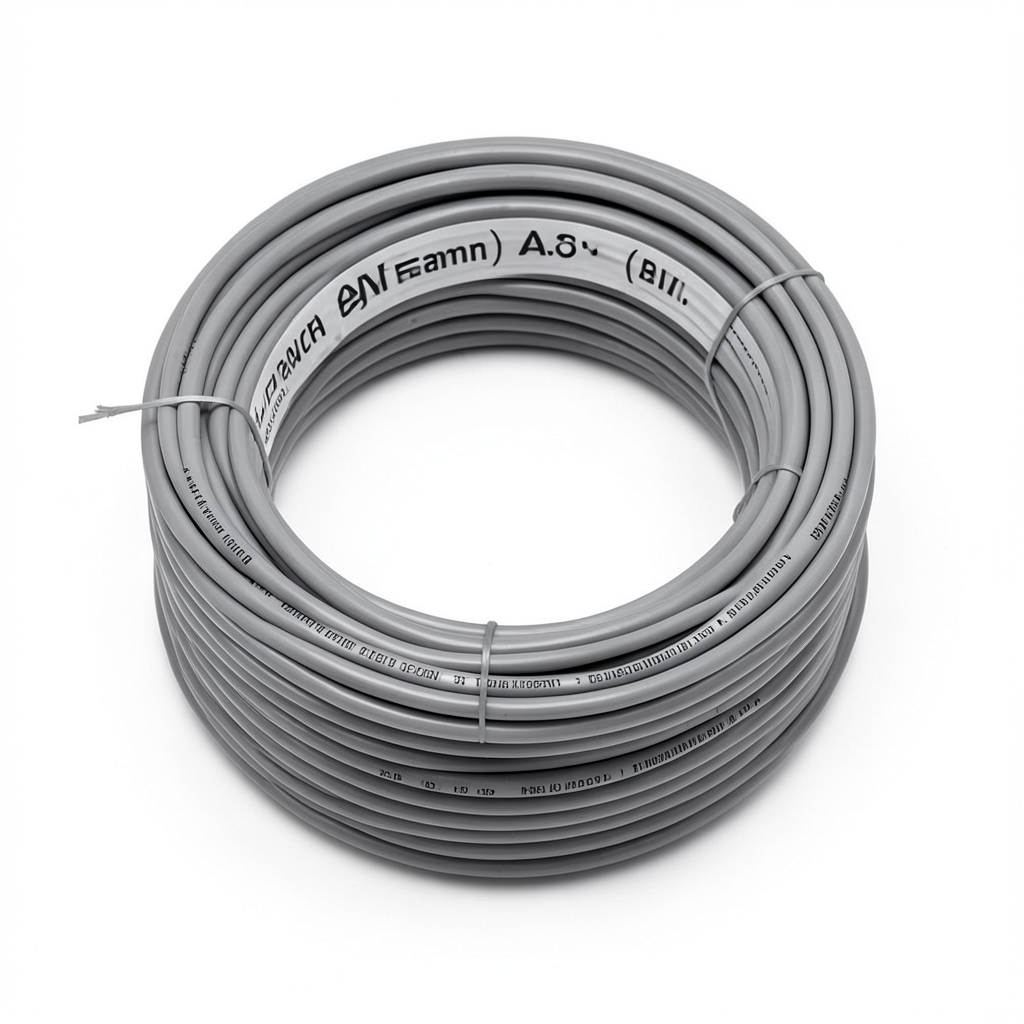 كابل نحاس THHN/THWN معزول PVC 105° قطر 2.9 مم 600 فولت طول 250 قدم رمادي | شركة الفنار