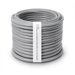 كابل نحاس THHN/THWN معزول PVC 105°C مقاس 3.31 مم² قطر 3.4 مم 600 فولت طول 500 قدم رمادي | شركة الفنار