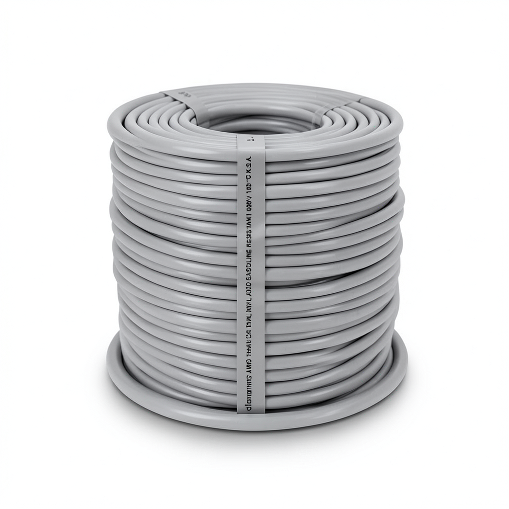 كابل نحاس THHN/THWN معزول PVC 105° 3.4 مم قطر 600 فولت 300 قدم رمادي | شركة الفنار