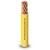 سلك مفرد 16mm 450/750 فولت، موصل نحاس مجدول معزول PVC مقاوم للحرارة لون أصفر | شركة الفنار - Image 1