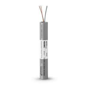 كابل نحاس THHN/THWN معزول PVC 105°C مقاس 3.31 مم² قطر 3.4 مم 600 فولت طول 250 قدم رمادي | شركة الفنار