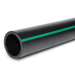 أنابيب بلاستيك HDPE ضغط 3.9 بار PE 63 قطر 315 مم SDR 21 أسود