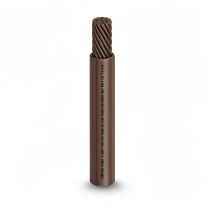 THHN/THWN Copper Cable PVC 105°C Insulation 0.82 mm² 2.7 mm Diameter 600 Volt 2500 Feet Brown | Al Fanar