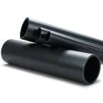HDPE Plastic Pipe PN 12.5 Bar PE 100, 315 mm OD, 23.2 mm Thickness, Black