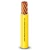 لفة سلك كهرباء مفرد 10mm 450/750 فولت، موصل نحاس مجدول، عزل PVC مقاوم للحرارة، لون أصفر | شركة الفنار - Image 1