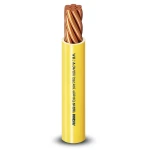 سلك مفرد 16mm 450/750 فولت، موصل نحاس مجدول معزول PVC مقاوم للحرارة لون أصفر | شركة الفنار