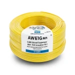 لفة سلك نحاس مجدول 6 AWG مطلي بالقصدير، عزل PVC 105°C، اصفر، 600 فولت، 500 قدم | شركة كابلات الشرقية للصناعة