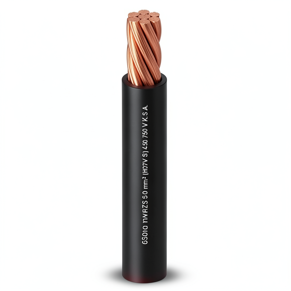 Stranded Electrical Wire 630 sq mm 450/750V Copper Conductor Heat Resistant PVC Insulated | Al Fanar