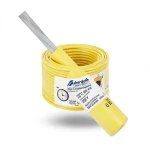 3 AWG Stranded Tinned Copper Wire, PVC Insulation 105°C, Yellow, 600 Volts, 500ft | Asharqiyah Cables Company for Industry