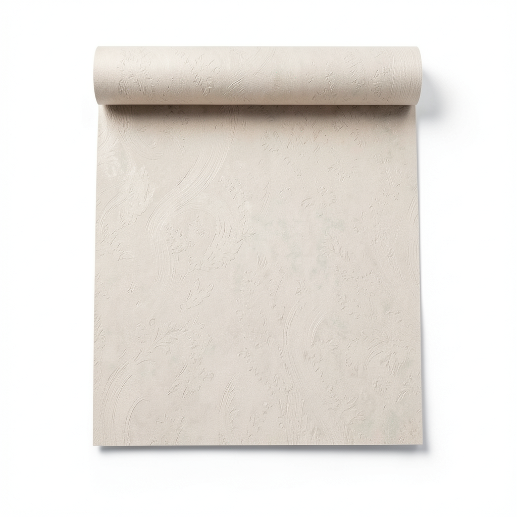 Classic Wall Covering Length 820 cm Width 68.5 cm Beige Color Brushstroke Model