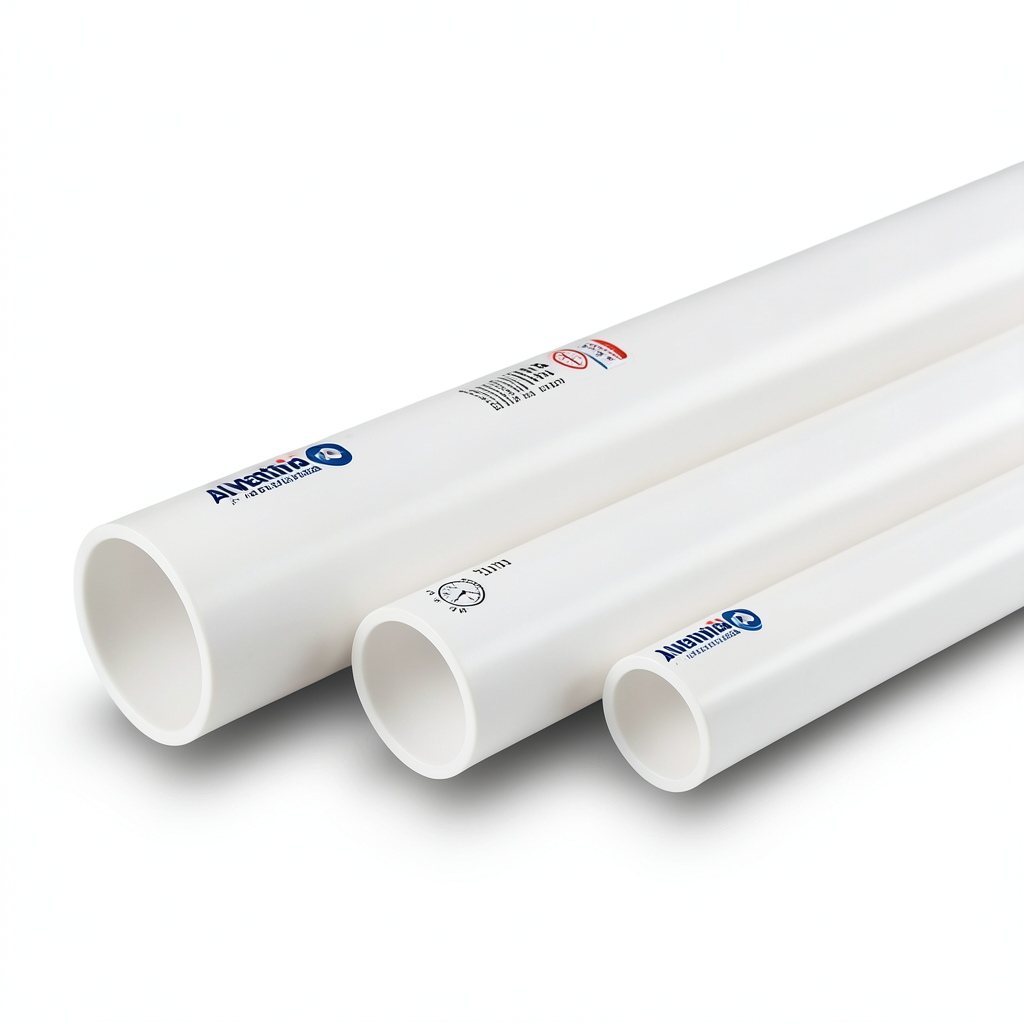 أنابيب UPVC ضغط 21.7 بار مقاس ½ إنش سمك 1.57 مم أبيض | بلاستيك الوطنية