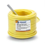 سلك نحاس مجدول 3 AWG مطلي بالقصدير، عزل PVC 105°C، اصفر، 600 فولت، 500 قدم | شركة كابلات الشرقية للصناعة