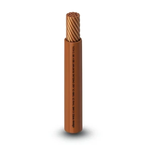 THHN/THWN Copper Cable PVC 105°C Insulation 13.3 mm² Size 6.4 mm Diameter 600 V 500 Ft Brown | Al Fanar