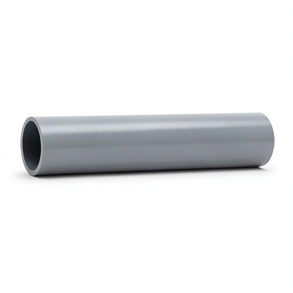 UPVC Pipes Nominal Pressure 6 Bar Size 110 mm Gray Color