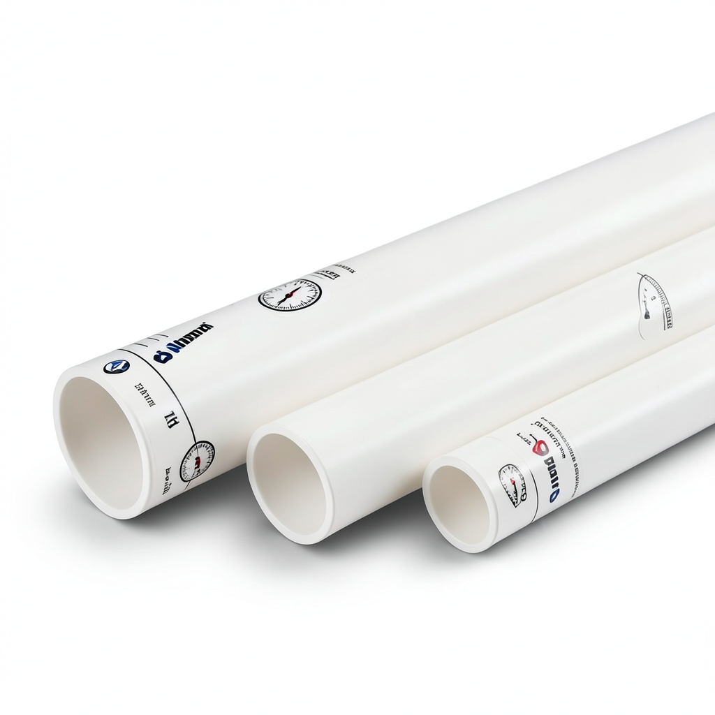 UPVC Pipes ¾ inch 21.7 Bar Pressure 1.98 mm Thickness White | Al Watania Plastics