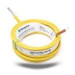 لفة سلك نحاس مجدول 1 AWG مطلي بالقصدير، عزل PVC 105°C، اصفر، 600 فولت، 500 قدم | شركة كابلات الشرقية للصناعة