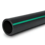 مواسير بلاستيك HDPE ضغط 3.9 بار PE 63 قطر خارجي 560 مم SDR 21 لون أسود