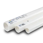 مواسير UPVC مقاس 6 إنش ضغط 17.2 بار سمك 9.91 مم لون أبيض | بلاستيك الوطنية
