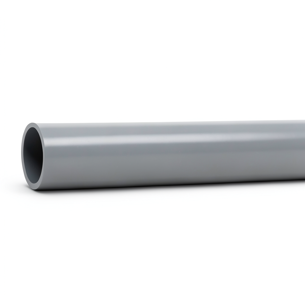 UPVC Pipes Nominal Pressure 6 Bar Size 63 mm Gray