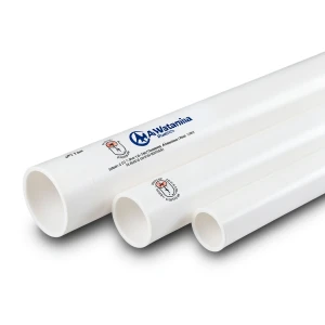 مواسير UPVC مقاس 1 إنش ضغط 21.7 بار سمك 2.46 مم لون أبيض | بلاستيك الوطنية