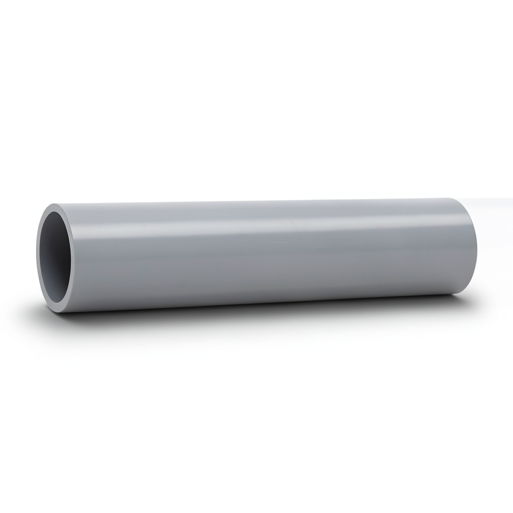 UPVC Pipes Nominal Pressure 6 Bar Size 75 mm Gray