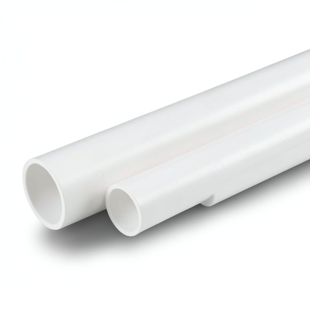 مواسير UPVC سمك 2.97 مم SDR 41 مقاس 4 إنش لون أبيض