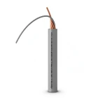 كابل نحاس THHN/THWN معزول PVC 105° 3.4 مم قطر 600 فولت 300 قدم رمادي | شركة الفنار