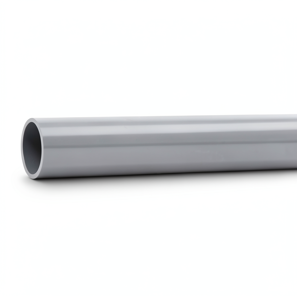 UPVC Pipes Nominal Pressure 10 Bar Size 110 mm Gray Color