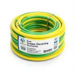 سلك تأريض نحاس شعر 10 مل 450/750 فولت معزول PVC أصفر/أخضر | مجموعة كابلات الرياض