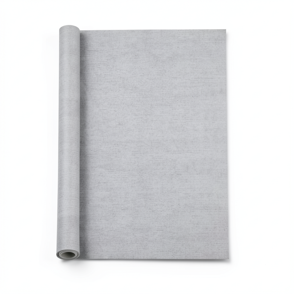 Dutch Plain Wallpaper 10m x 0.53m, Grey Color, Model 218460