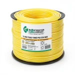 سلك نحاس مجدول 10 AWG مطلي بالقصدير عزل PVC 105°C اصفر 600 فولت 2500 قدم | شركة كابلات الشرقية للصناعة