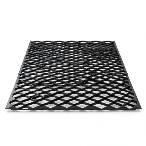 Hot Rolled Black Steel Expanded Metal Mesh Thickness 2.8 mm Width 1.22 m Length 3 m