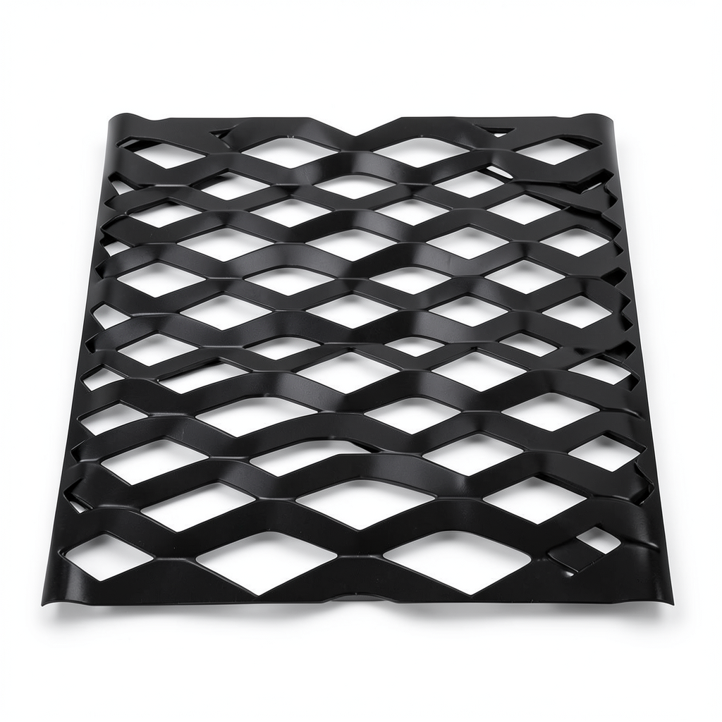 Hot Rolled Black Steel Expanded Metal Mesh Thickness 2.8 mm Width 1.22 m Length 7 m