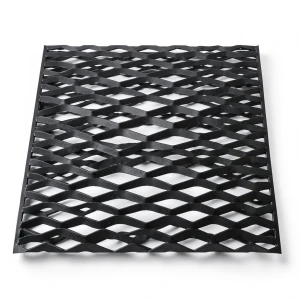 Hot Rolled Black Steel Expanded Metal Mesh Thickness 3 mm Width 1.22 m Length 1 m