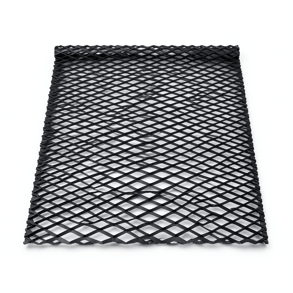 Hot Rolled Black Steel Expanded Metal Mesh Thickness 3 mm Width 1.22 m Length 3 m