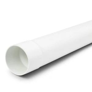 مواسير بلاستيك UPVC كلاس 3 مقاس 110 مم سمك 3.8 ملم لون أبيض
