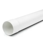 أنابيب بلاستيك UPVC كلاس 3 مقاس 140 مم سماكة 4.6 ملم لون أبيض