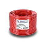 سلك امريكي 14 AWG نحاس مجدول معزول PVC 105°C أحمر 600 فولت 2500 قدم | شركة كابلات الشرقية للصناعة