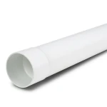 أنابيب UPVC كلاس 3 مقاس 160 mm سماكة 5.4 mm لون أبيض