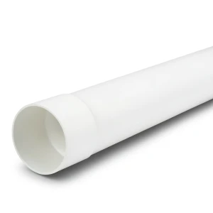 UPVC Pipe PN 6 Bar Size 225 mm Thickness 7.5 mm White Color
